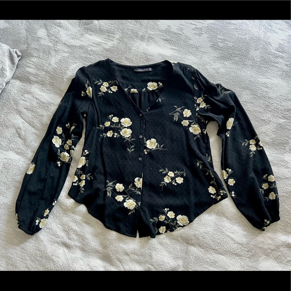 A&F Boho Peasant Blouse